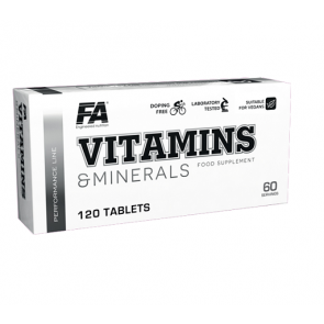 FA Nutrition Performance Vitamins & Minerals 120 Tabl.
